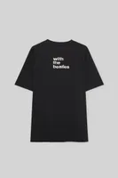 T-shirt The Beatles noir