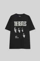 T-shirt The Beatles noir