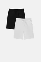 Lot de 2 bermudas jogger