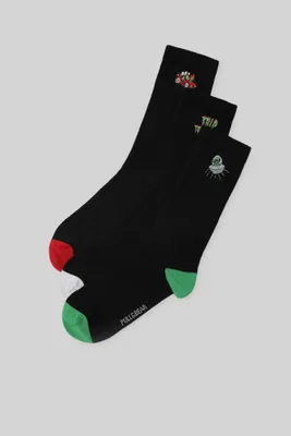 Lot chaussettes hautes