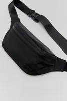 Sac banane basique noir pièce à rapporter