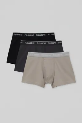Lot 3 boxers basiques