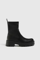 Bottines plates stretch
