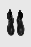 Bottines plates stretch