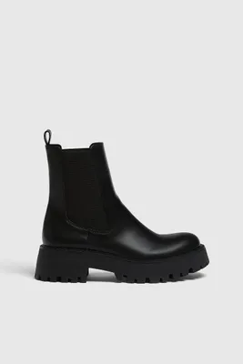 Bottines Chelsea plates