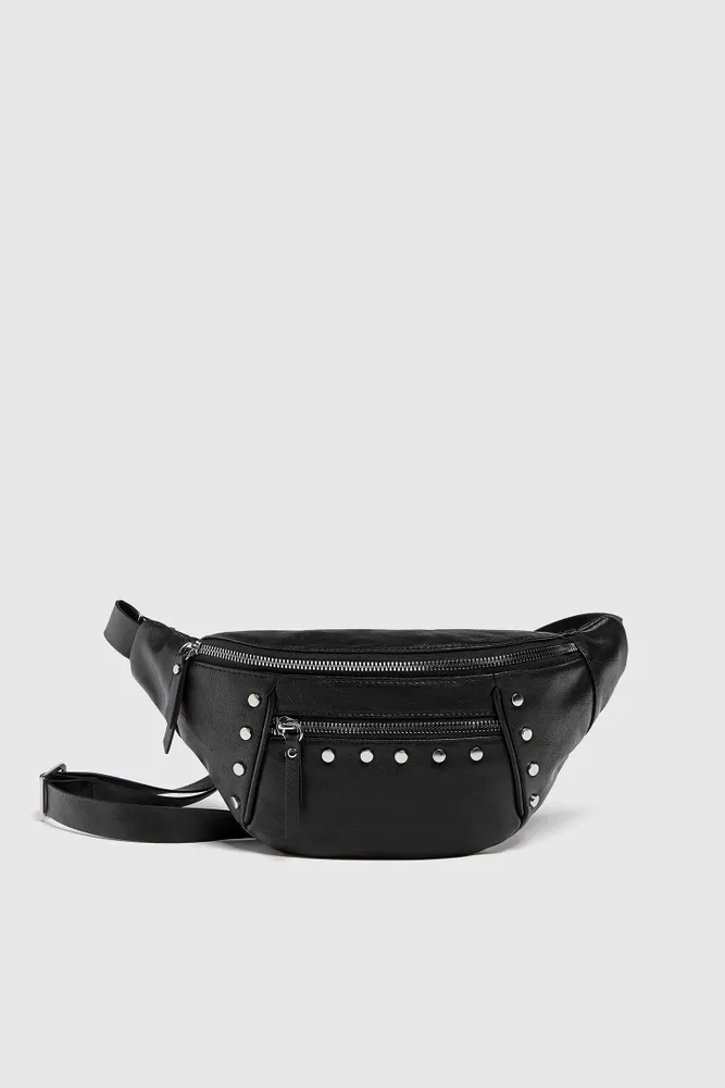 Sac banane détails métalliques