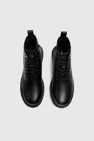 Chaussures montantes urbaines à lacets