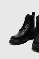 Chaussures montantes urbaines à lacets