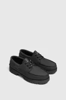 Chaussures bateau crantées