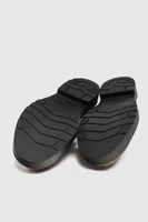 Chaussures croûte de cuir volume