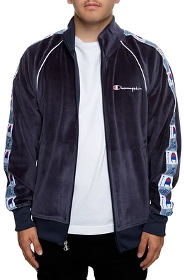 VELOUR TRACK JACKET