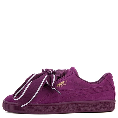 SUEDE HEART SATIN II SNEAKERS