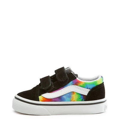 (TD) OLD SKOOL V SPIRAL TIE DYE