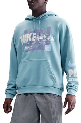 OVERSIZED FRENCH TERRY PULLOVER HOODIE