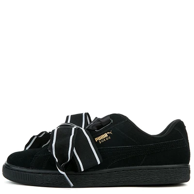 WOMEN'S SUEDE HEART SATIN II SNEAKER