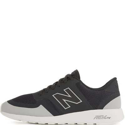 NEW BALANCE UNISEX: 420 RE-ENGINEERED NAVY/LIGHT GREY RUNNING SHOES