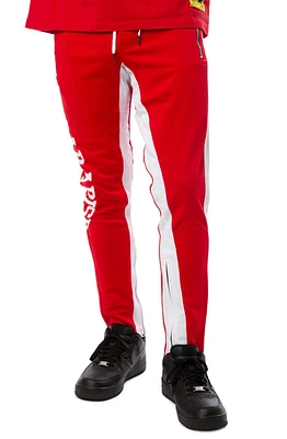 PARADISE STRIPED TRACK PANTS