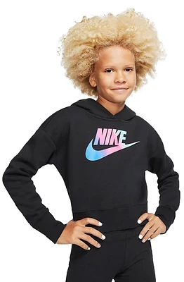 KIDS SPORTSWEAR CROP HOODIE
