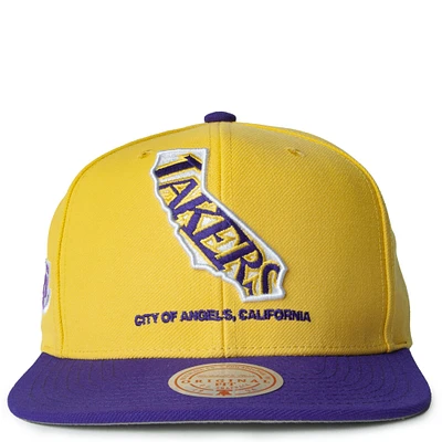 TEAM INSIDER SNAPBACK HWC LOS ANGELES LAKERS