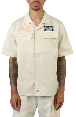 WOVEN CAMP SHIRT