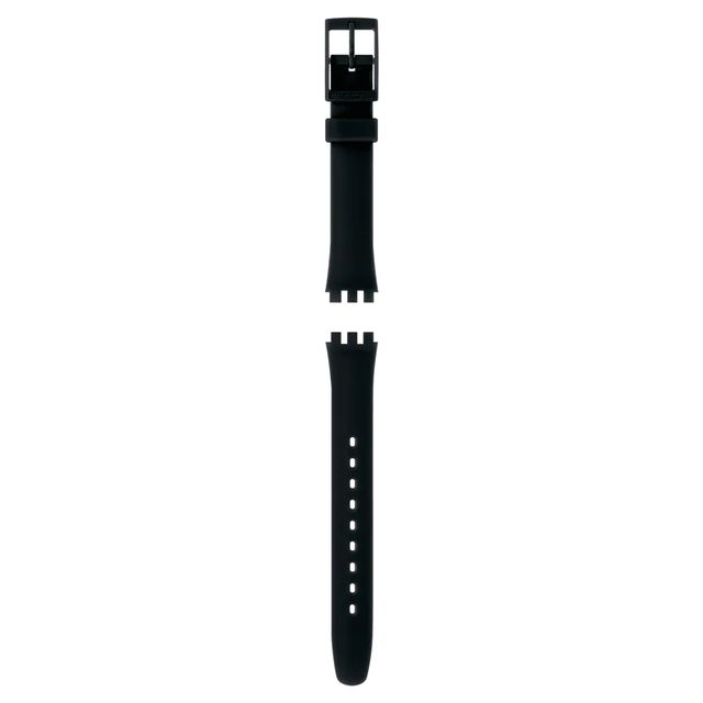 LADY BLACK SILICONE STRAP