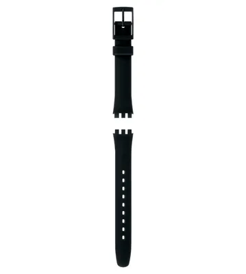 LADY BLACK SILICONE STRAP