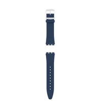 SKIN IRONY 42 BLUE RUBBER STRAP