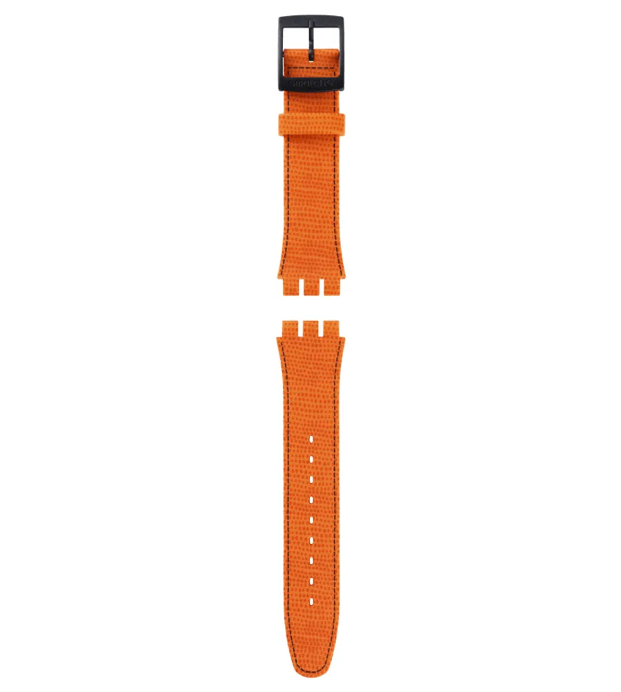 NEW GENT ORANGE SILICONE STRAP