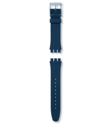 NEW GENT BLUE SILICONE STRAP