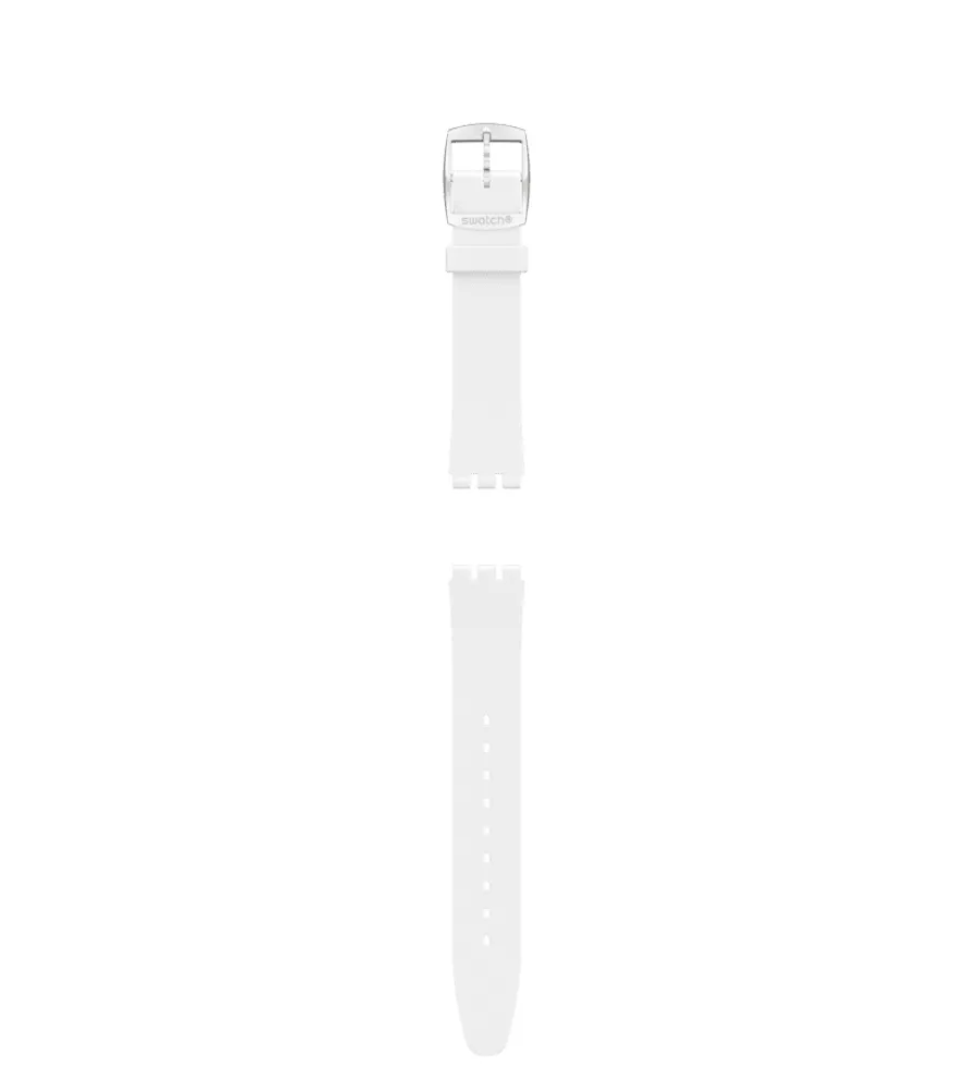 SKIN IRONY WHITE SILICONE STRAP