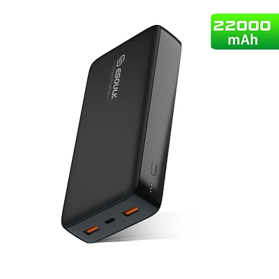 Esoulk 20,000k PD & Dual Fast Charge USB Power Bank