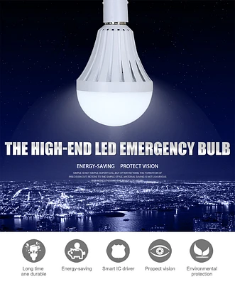 Bombilla LED de Emergencia Backup bulb 12w led ceiling light