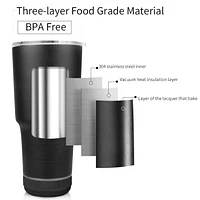 Stainless steel Tumbler with speaker 20onz