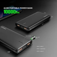 Eesoulk 10000MAH 2A OUTPUT & DUAL USB POWER BANK