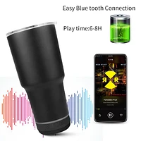 Stainless steel Tumbler with speaker 20onz