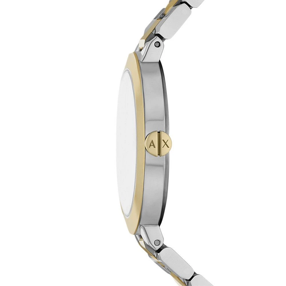 Armani Exchange Crystal Accent Two-Tone Green Dial 154682