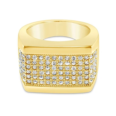 Men's Stainless Steel Gold Ring 148770