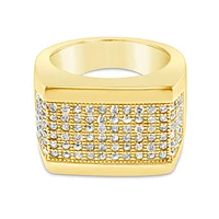 Men's Stainless Steel Gold Ring 148770
