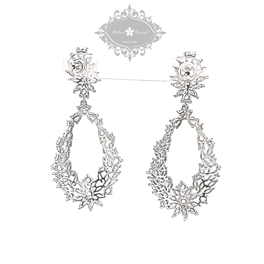 Bridal Cubic Zirconia Earrings