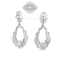 Bridal Cubic Zirconia Earrings