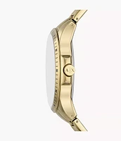 Armani Exchange Multifunction Gold-Tone Stainless Steel Watch 154686