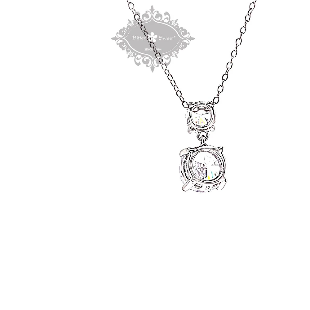 Sterling Silver Cubic Zirconia Necklace 152730