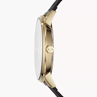 Armani Exchange Three-Hand Black Mesh Steel Watch 154679