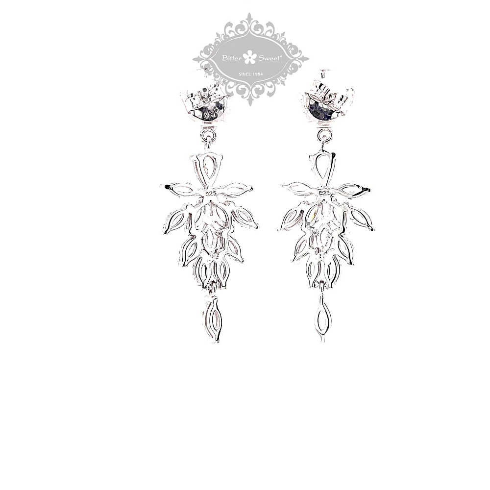 Sterling Silver Cubic Zirconia Earrings 146686
