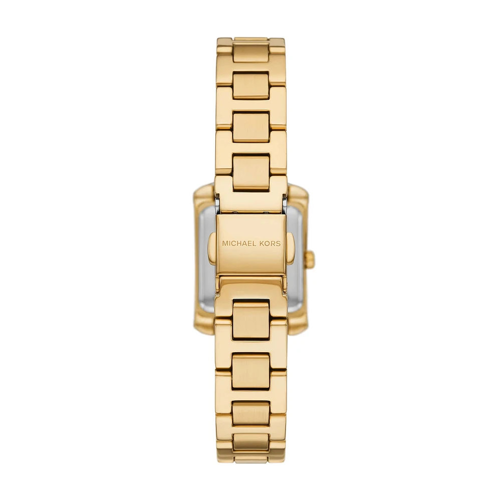 Michael Kors Emery Gold Tone Analogue Watch MK4867 154463