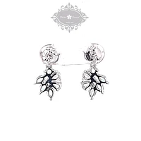 Sterling Silver Cubic Zirconia Earrings 151261
