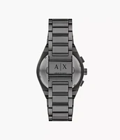 Armani Exchange Chronograph Gunmetal Stainless Steel Watch AX4182 154685