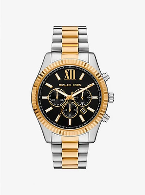 Michael Kors Oversized Lexington Two-Tone Watch MK9207 154473