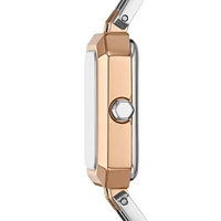 Armani Exchange Faye Rose Gold and Silver watch 154681