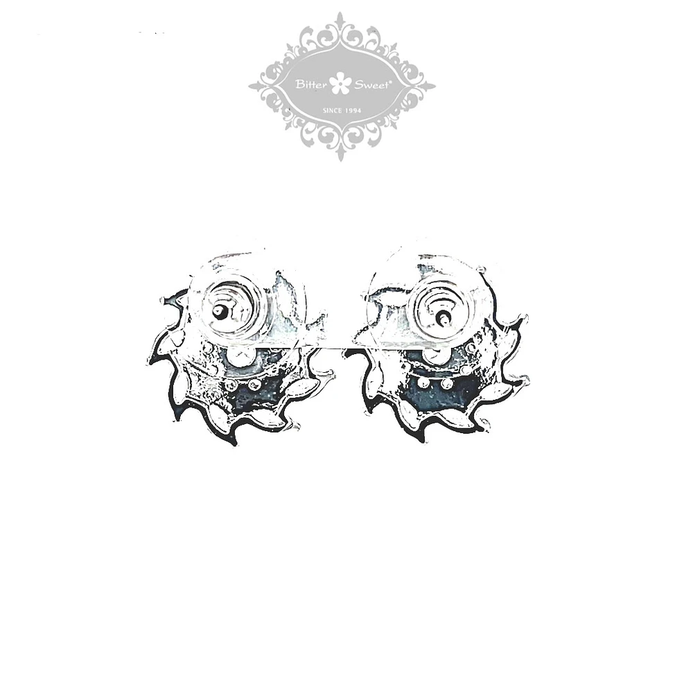 Bridal Silver Cubic Zirconia Earrings 149308